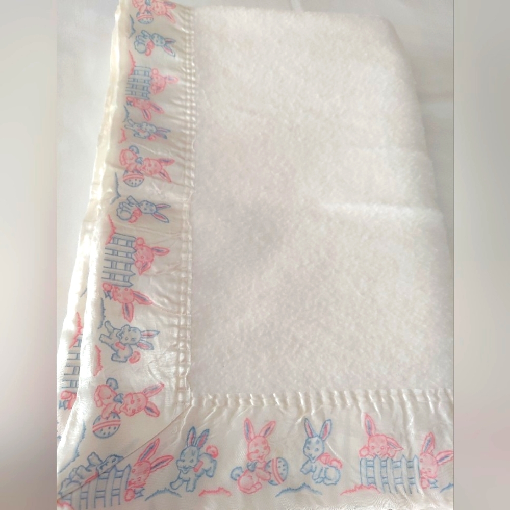 🐰Vintage Baby Blanket